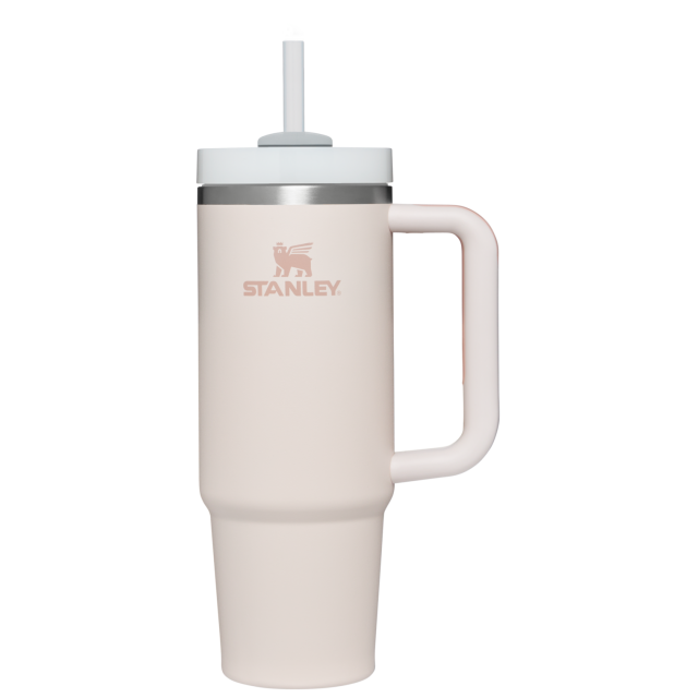 STANLEY COOLERS Quencher H20 FlowStateTum 30oz ROSE QUARTZ