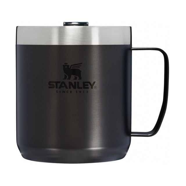 STANLEY COOLERS The Stay-Hot Camp Mug 12oz CHARCOAL GLOW