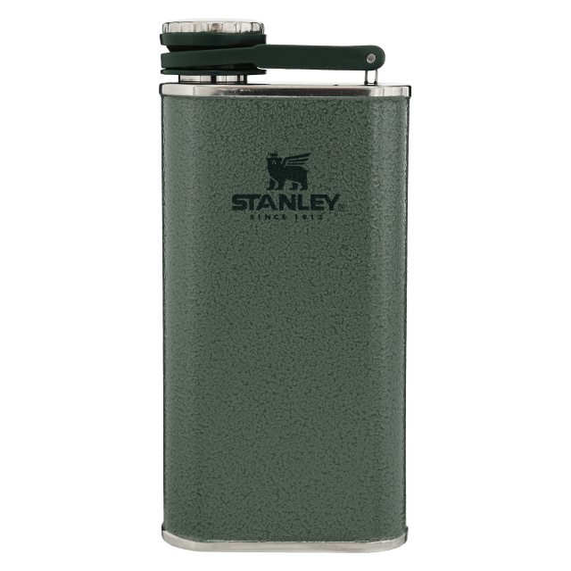 STANLEY COOLERS The Easy Fill Flask 8oz HAMMERTONE GREE