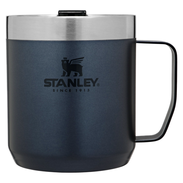 STANLEY COOLERS The Stay-Hot Camp Mug 12oz NIGHTFALL