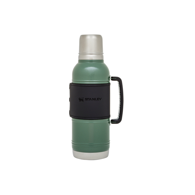 STANLEY COOLERS The Quadvac Thermal Bottle 2QT HAMMERTONE GREE