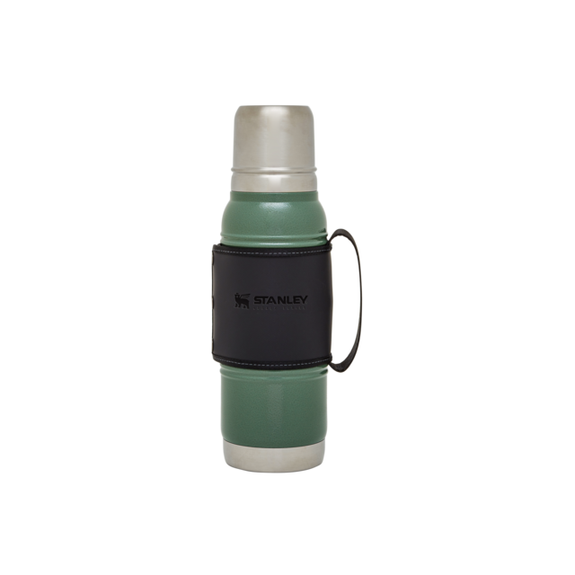 STANLEY COOLERS Quadvac Thermal Bottle 1.1QT HAMMERTONE GREE