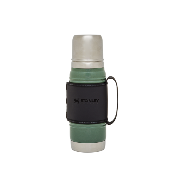 STANLEY COOLERS Quadvac Thermal Bottle 20oz HAMMERTONE GREE