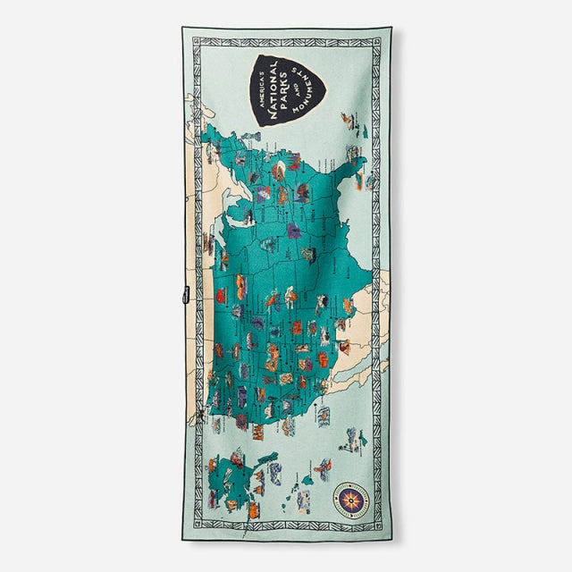 Nomadix The Only Towel You Need NAT PARK MAP