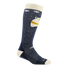 Darn Tough Kids' Polar Bear Over-the-Calf Midweight Ski & Snowboard Socks.