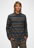 prAna M Westbrook Flannel Shirt Stormynightstripe /  / ST