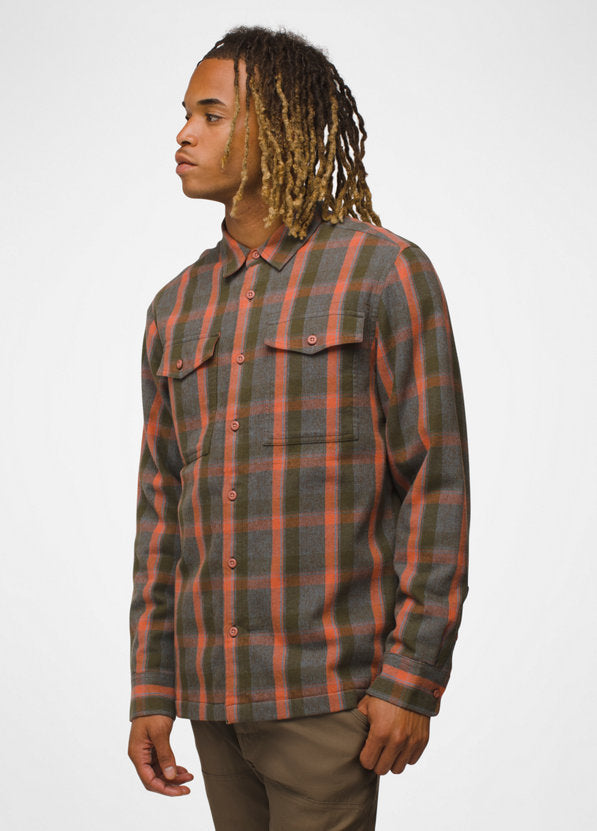 prAna M Copper Skies Lined Flannel Terracotta /  / ST