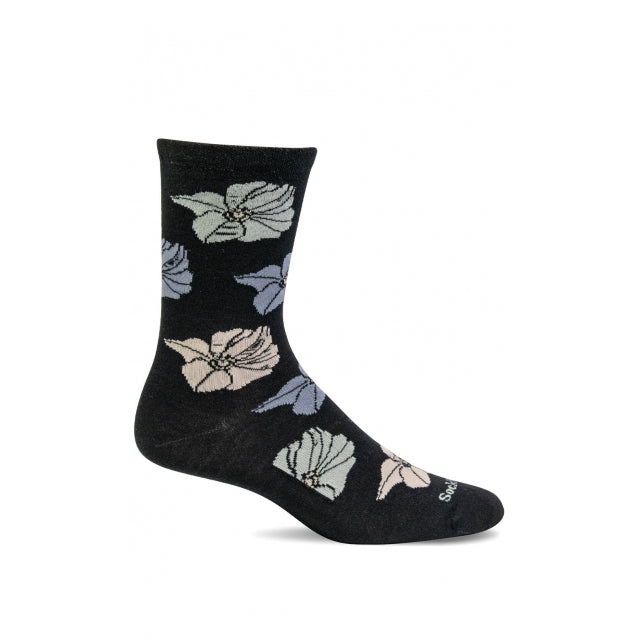 Sockwell Women's Big Bloom | Essential Comfort Socks 900 BLACK