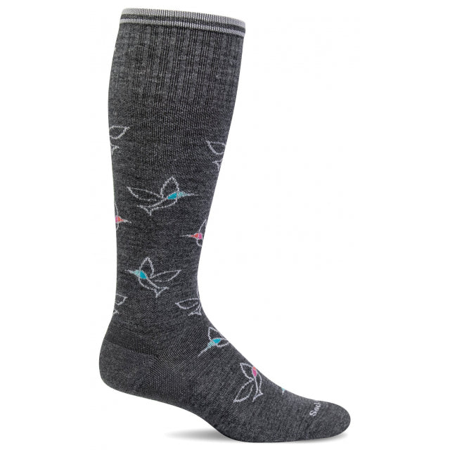 Sockwell Women's Free Fly | Moderate Graduated Compression Socks 850 CHARCOAL