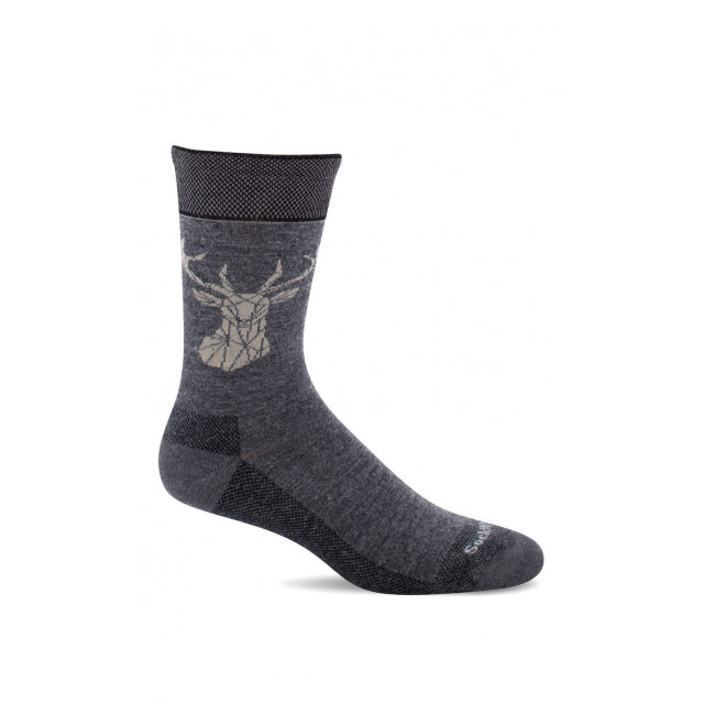 Sockwell Men's Tender Foot | Essential Comfort Socks 850 CHARCOAL