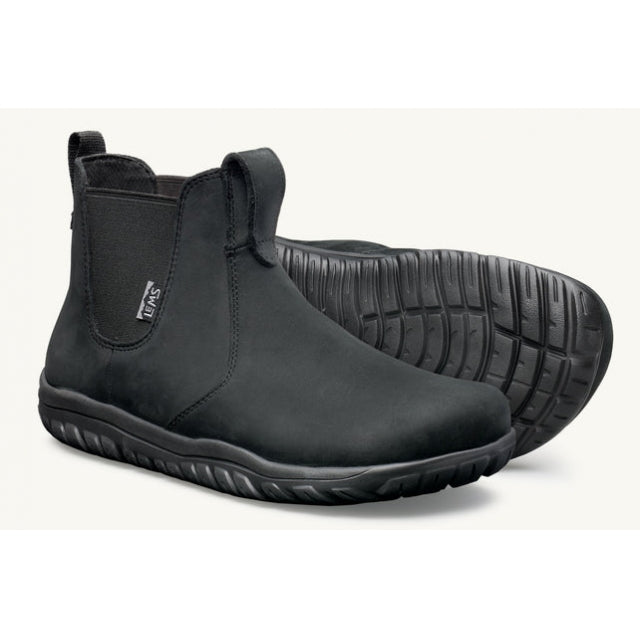 Lems Shoes Chelsea Boot Waterproof OBSIDIAN