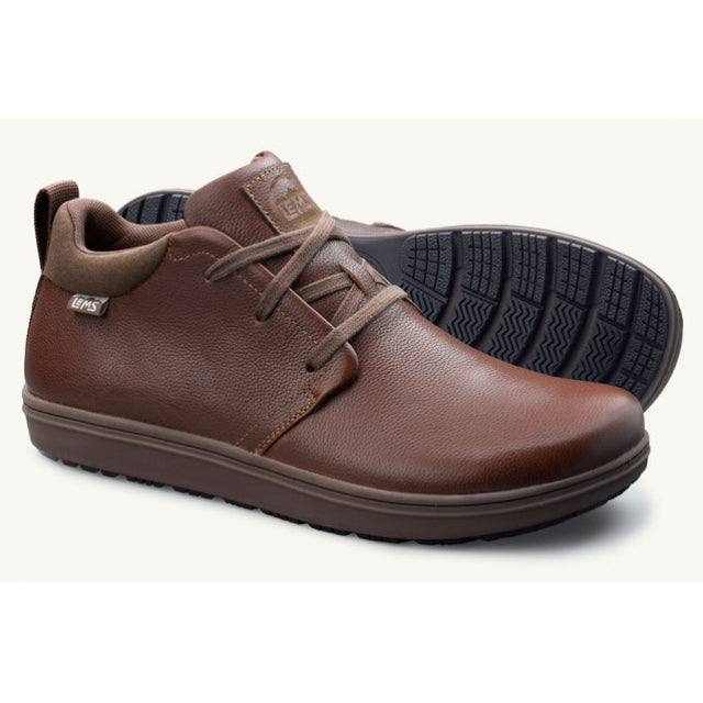 Lems Shoes LEMS CHUKKA LEATHER GRIP CHESTNUT