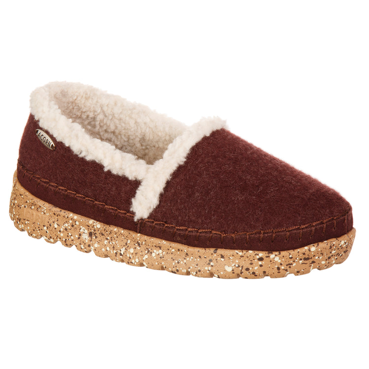 Acorn Slippers Recycled Felt Rockland Moc W Evrywr RSN / MEDIUM