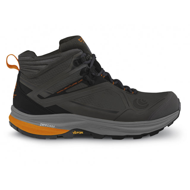 Topo Athletic Men's Trail Venture Waterproof - Black/Orange BLACK/ORANGE / Medium