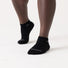 Wide Open Men's Solid Cushioned Ankle Socks.