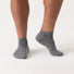 Wide Open Men's Solid Cushioned Ankle Socks.
