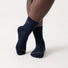 Wide Open Men's Solid Cushioned Micro Crew Socks.