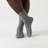 Wide Open Men's Solid Cushioned Micro Crew Socks.