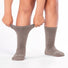 Wide Open Men's Solid Cushioned Micro Crew Socks.