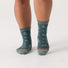 Wide Open Women's Foliage No Cushion Micro Crew Socks.