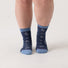 Wide Open Women's Foliage No Cushion Micro Crew Socks.