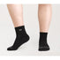 Wide Open Men's Solid Cushioned Quarter Socks.