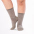 Wide Open Women's Solid Basic Lightweight Crew Socks.