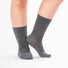 Wide Open Women's Solid Basic Lightweight Crew Socks.