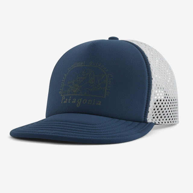 Patagonia Duckbill Trucker Hat Lost And Found: Tidepool Blue
