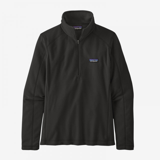 PATAGONIA W Micro D 1/4 Zip BLK