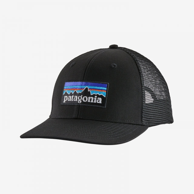 Patagonia P-6 Logo Trucker Hat BLK