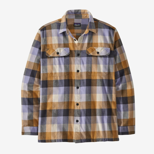 Patagonia Men's Long-Sleeved Organic Cotton Midweight Fjord Flannel Shirt GDMA