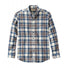 L.L.Bean Mens Scotch Plaid Flannel Shirt, Traditional Fit INDIGO TARTAN