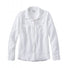 L.L.Bean Women's Cloud Gauze Shirt Long Sleeve Regular - Woven Tops.