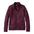 L.L.Bean Women's Quilted Sweatshirt 1/4 Zip Pullover Long Sleeve Regular - Knit Tops.
