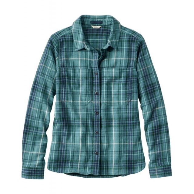 LLBEAN W 1912 Field Flannel STORM TEAL