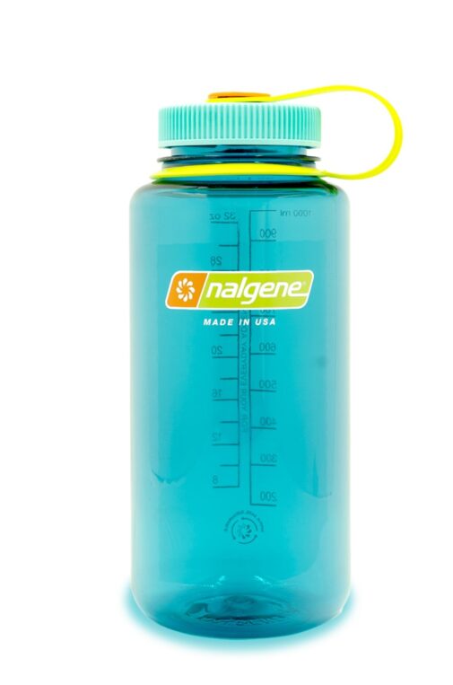 Nalgene Sustain Wide Mouth 32oz Bottle CERULEAN