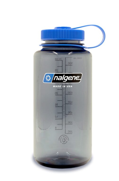 Nalgene Sustain Wide Mouth 32oz Bottle GRAY