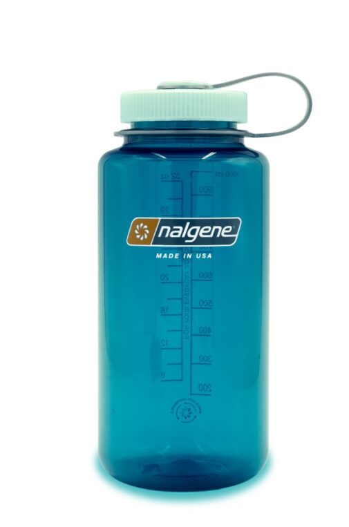 Nalgene Sustain Wide Mouth 32oz Bottle TROUT GREEN