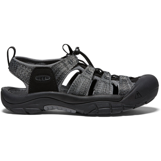 KEEN FOOTWEAR M'S NEWPORT H2 BLACK/STEEL GRE