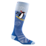 Darn Tough Kids' Penguin Peak Over-the-Calf Midweight Ski & Snowboard Socks.