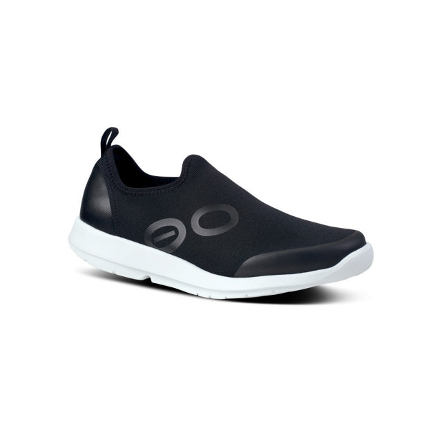 OOFOS W OOmg Sport Shoe WHITE/BLACK