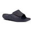 OOFOS OOAHH SPORT SLIDE BLACK MATTE