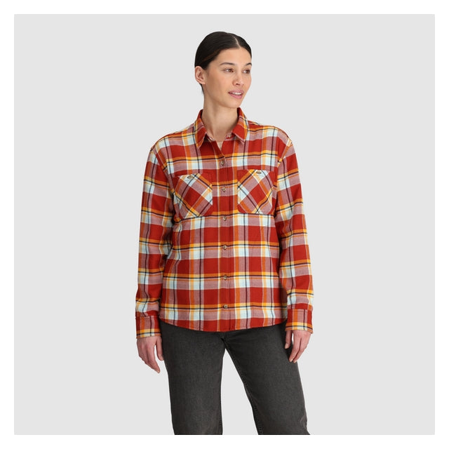 Outdoor Research Womens Feedback Flannel Twill Shirt 2970