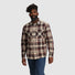 Outdoor Research Men's Wallingford Flannel Shirt Jacket.