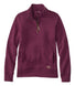 L.L.Bean Women's Quilted Sweatshirt 1/4 Zip Pullover Long Sleeve Regular - Knit Tops.