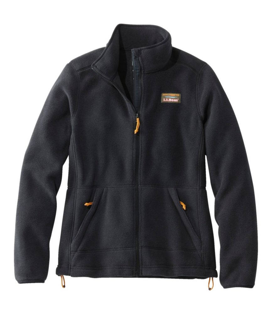 L.L.Bean Mountain Classic Fleece Jacket Women's Regular Black