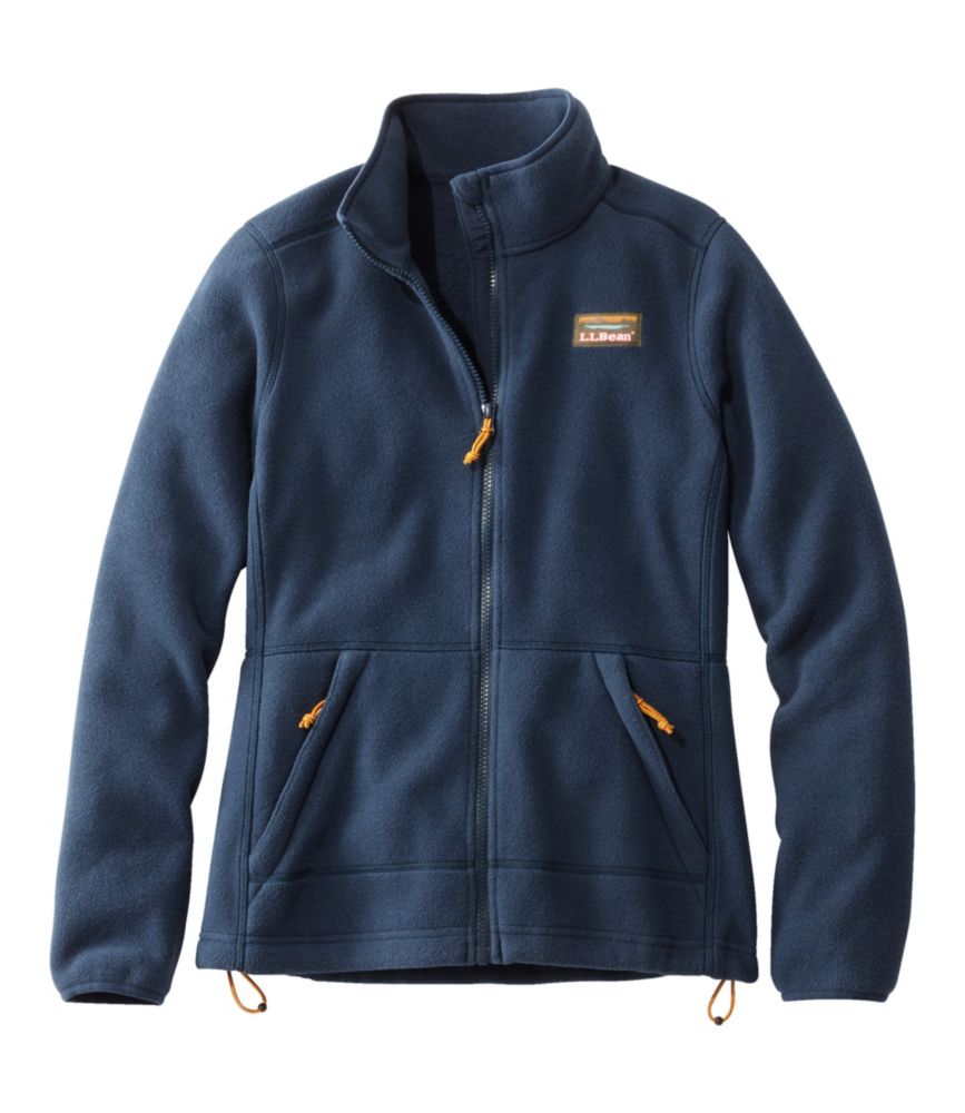 L.L.Bean Mountain Classic Fleece Jacket Women's Regular Nautical Navy