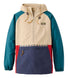 L.L.Bean Mens Mountain Classic Anorak, Multi-Color ight Khaki/Dark Steel Gray / L