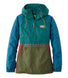 L.L.Bean Women's Mountain Classic Anorak, Multi-Color SPRUCE/TSCNO / L